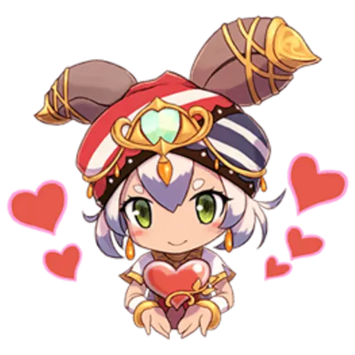 Ever Oasis Smile Stickers 
