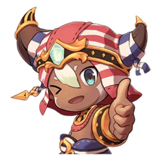 Ever Oasis Smile Stickers 