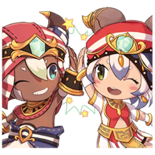 Ever Oasis Smile Stickers 