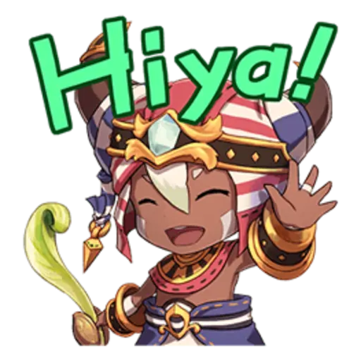 Ever Oasis Smile Stickers 