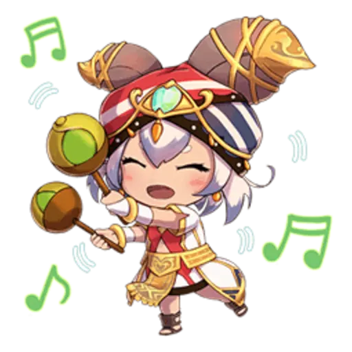 Ever Oasis Smile Stickers 