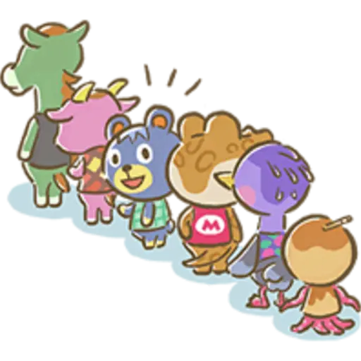 Animal Crossing 15th Anniversary Sticker