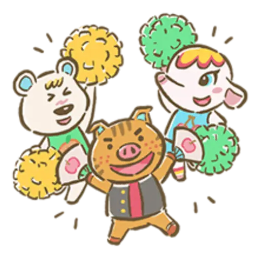 Animal Crossing 15th Anniversary Sticker