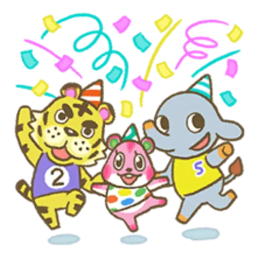 Animal Crossing 15th Anniversary Sticker