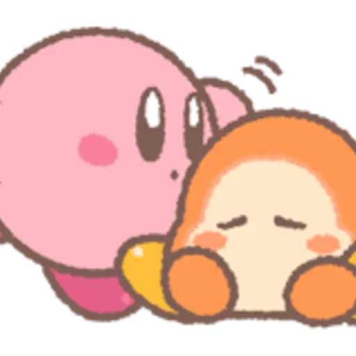 Kirby Puffball Sticker Set 