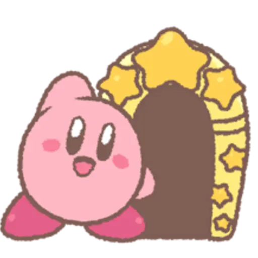 Kirby Puffball Sticker Set 