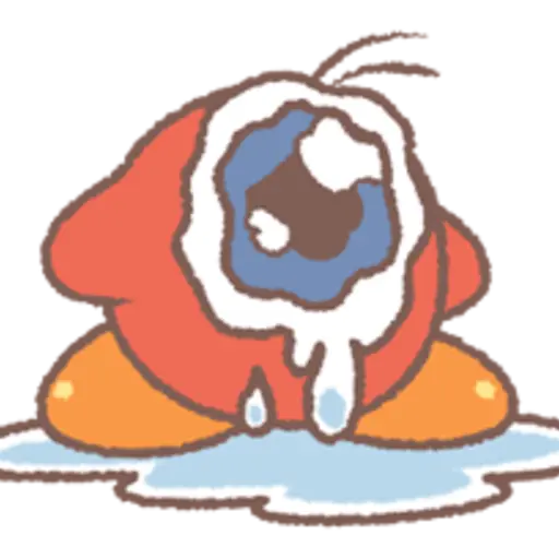Kirby Puffball Sticker Set 
