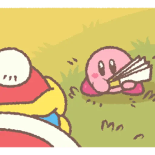 Kirby Puffball Sticker Set 