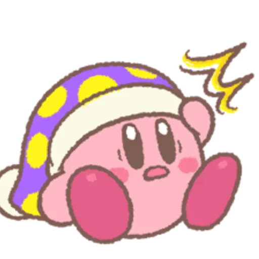Kirby Puffball Sticker Set 