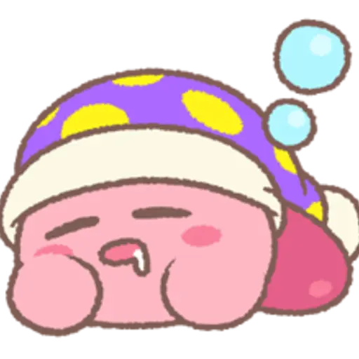 Kirby Puffball Sticker Set 