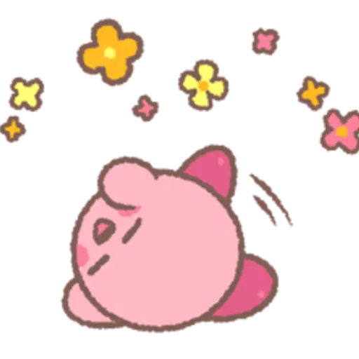 Kirby Puffball Sticker Set 