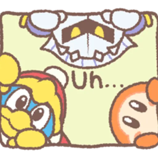 Kirby Puffball Sticker Set 