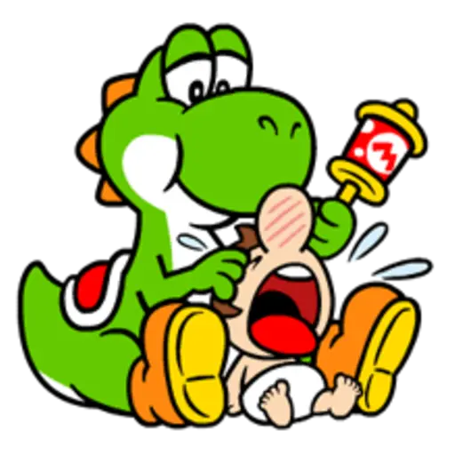 Talking Super Mario Animated Stickers 