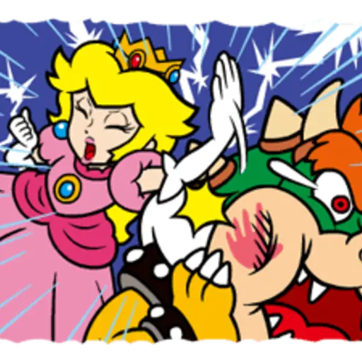 Talking Super Mario Animated Stickers 