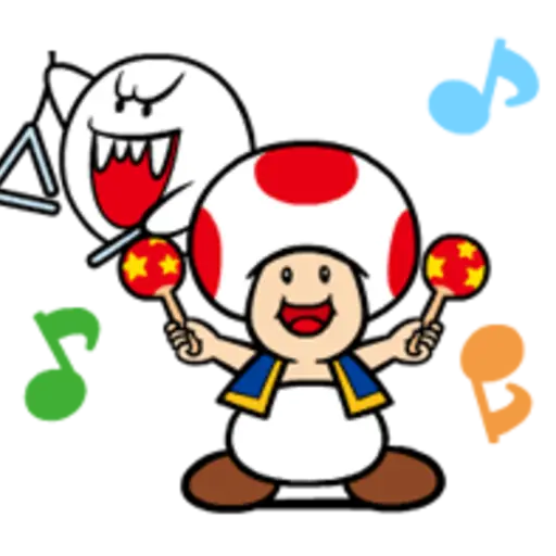 Talking Super Mario Animated Stickers 
