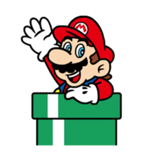Talking Super Mario Animated Stickers 