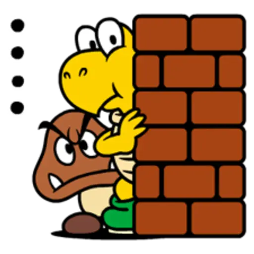 Talking Super Mario Animated Stickers 