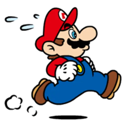 Talking Super Mario Animated Stickers 