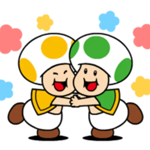 Talking Super Mario Animated Stickers 