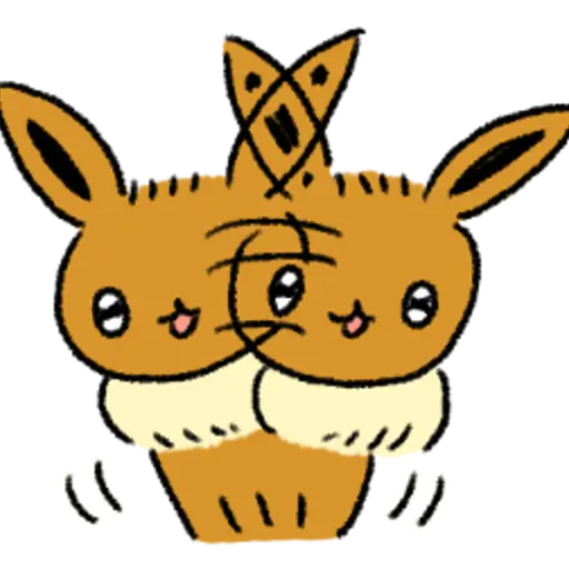 Pokémon: Eevee Stickers 