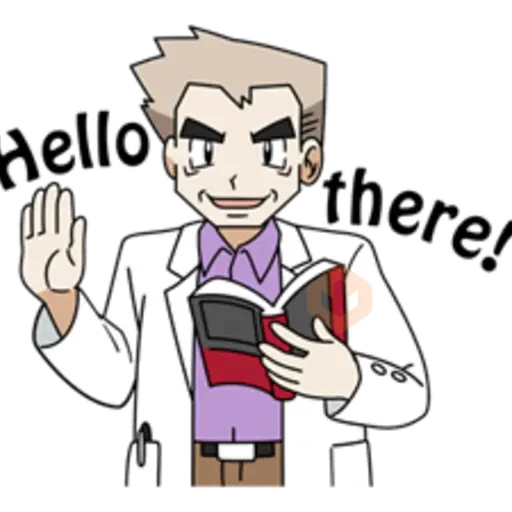 Pokémon: The Oaks sticker 12