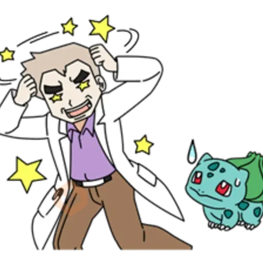 Pokémon: The Oaks sticker 20
