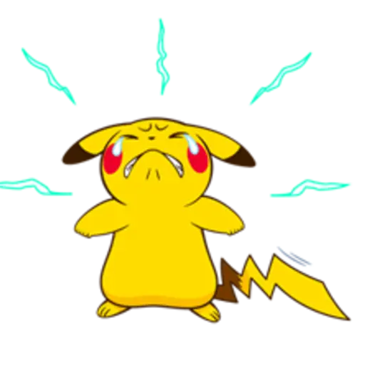 Pikachu Lively Voiced Stickers ♪ 