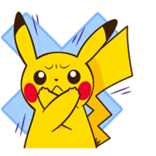 Pikachu Lively Voiced Stickers ♪ 