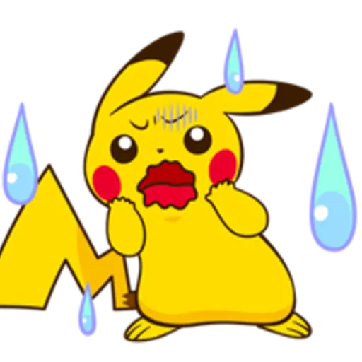Pikachu Lively Voiced Stickers ♪ 
