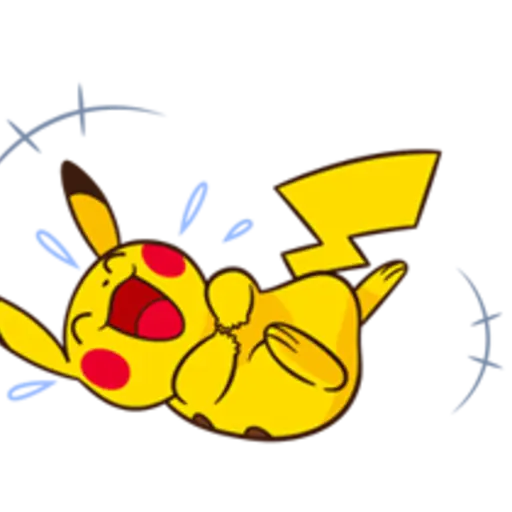 Pikachu Lively Voiced Stickers ♪ 