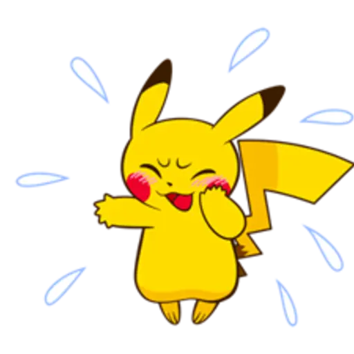 Pikachu Lively Voiced Stickers ♪ 
