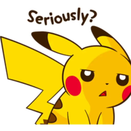 Pikachu Lively Voiced Stickers ♪  preview