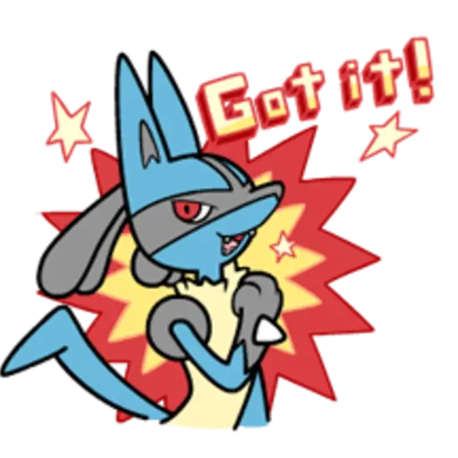 Animated Pokémon Stickers 