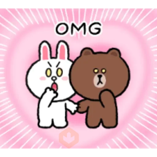 LINE FRIENDS Max Love Stickers sticker 18