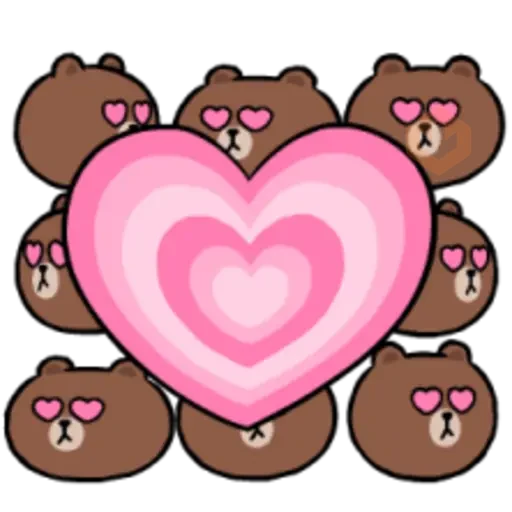 LINE FRIENDS Max Love Stickers sticker 23
