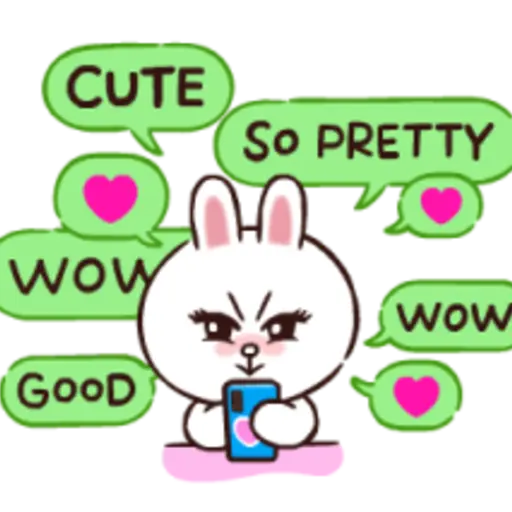 BROWN & CONY Cheer Stickers 