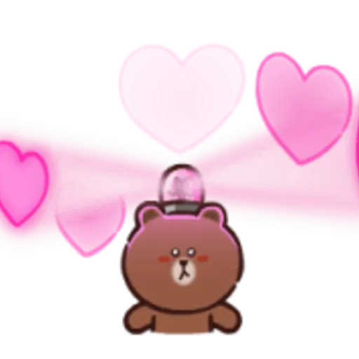 BROWN & CONY Cheer Stickers 