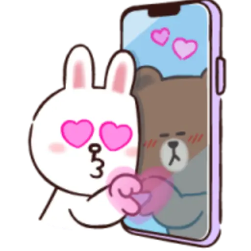 BROWN & CONY Cheer Stickers 