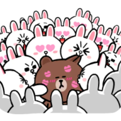 Brown & Cony Rosy Love 
