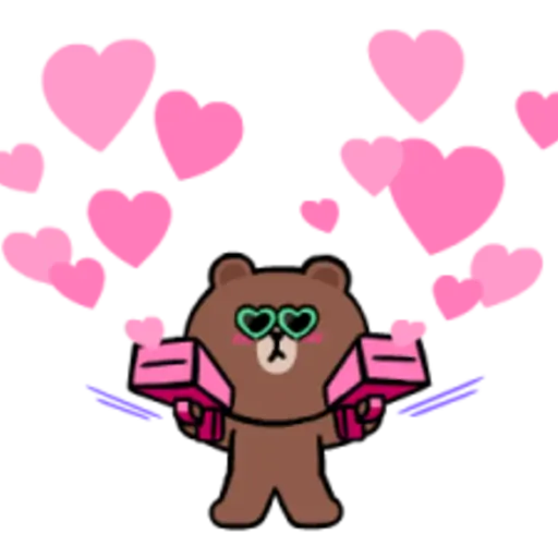 Brown & Cony Rosy Love 