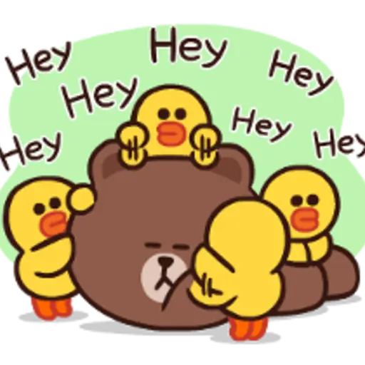 BROWN & FRIENDS Onomatopoeia 