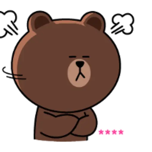 Brown & Cony Custom Stickers 