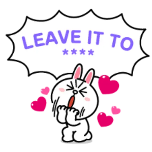 Brown & Cony Custom Stickers 
