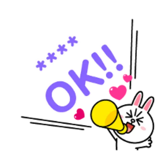 Brown & Cony Custom Stickers 