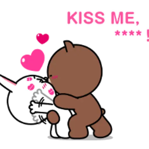Brown & Cony Custom Stickers 