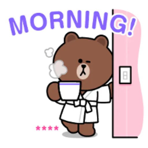 Brown & Cony Custom Stickers 