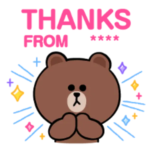 BROWN & FRIENDS Custom Stickers 