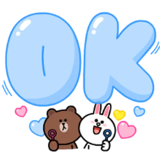 Brown & Cony Heart Melting Romance 