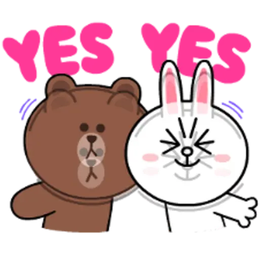 Brown & Cony Heart Melting Romance 