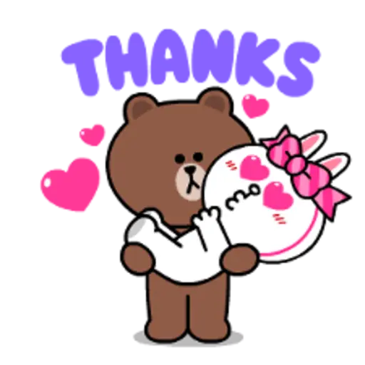 Brown & Cony Heart-Throbbing Love 